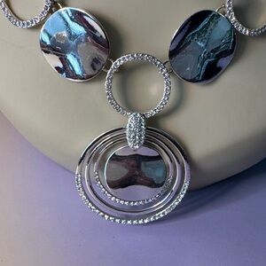 Liz Claiborne Silver Charm Necklace